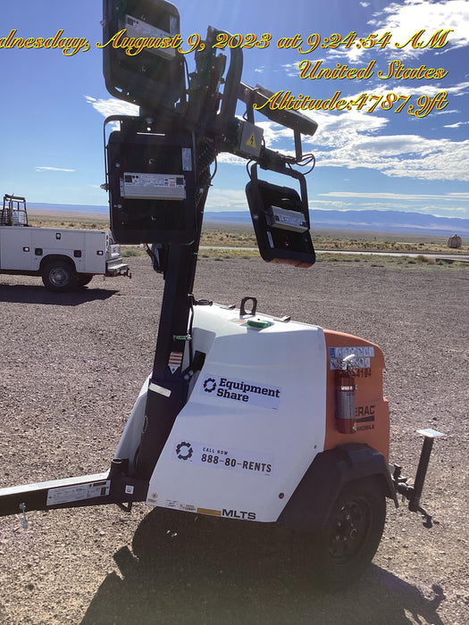 2023 Generac MLT2 Diesel, Flex Switch 120V Input, Powerzone Controller, (4) 320W LED Lights, 4kW Generator, 39.9 Gal Fuel Tank, 2" Ball, T3