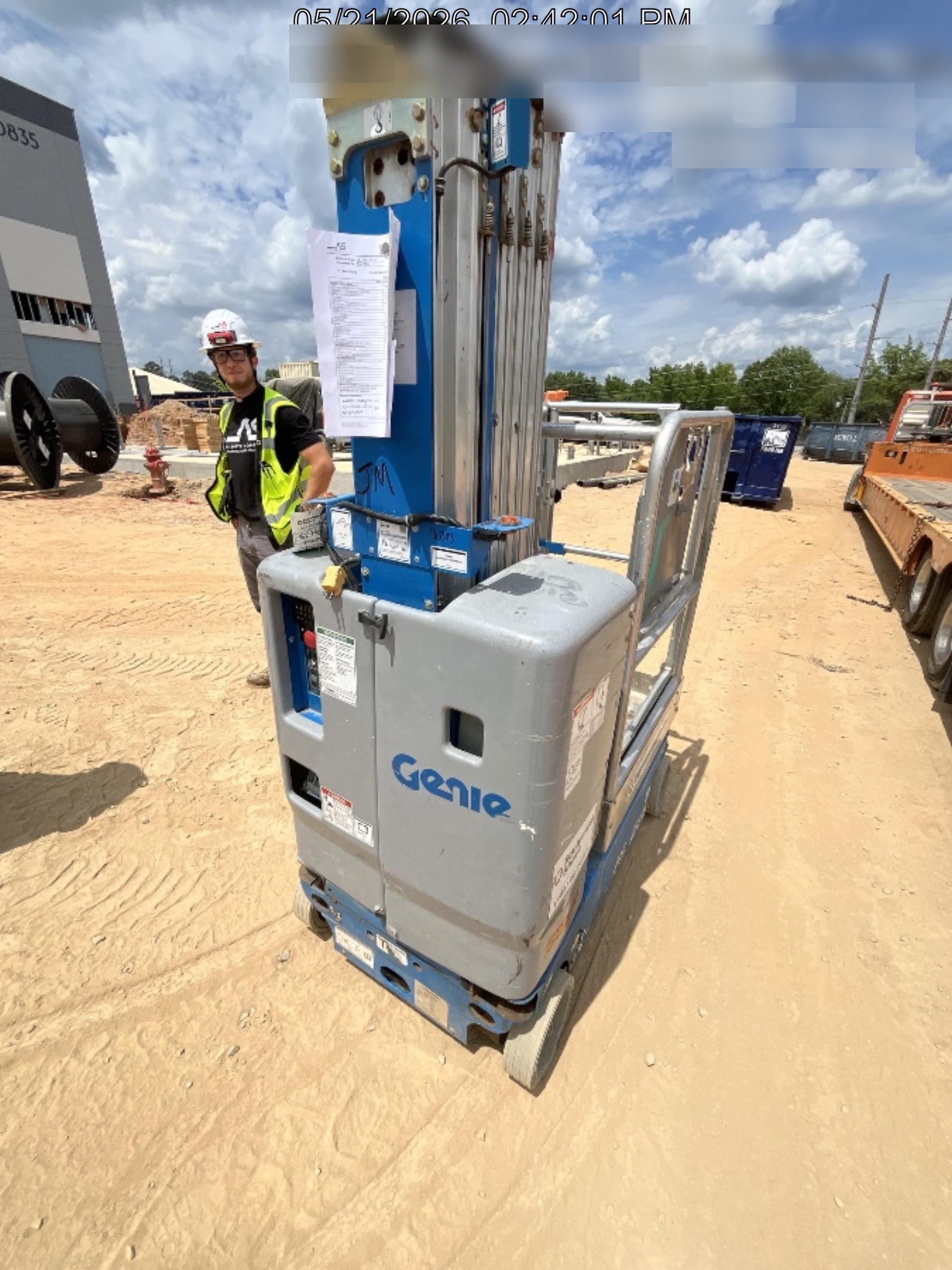 2019 GENIE GR-20