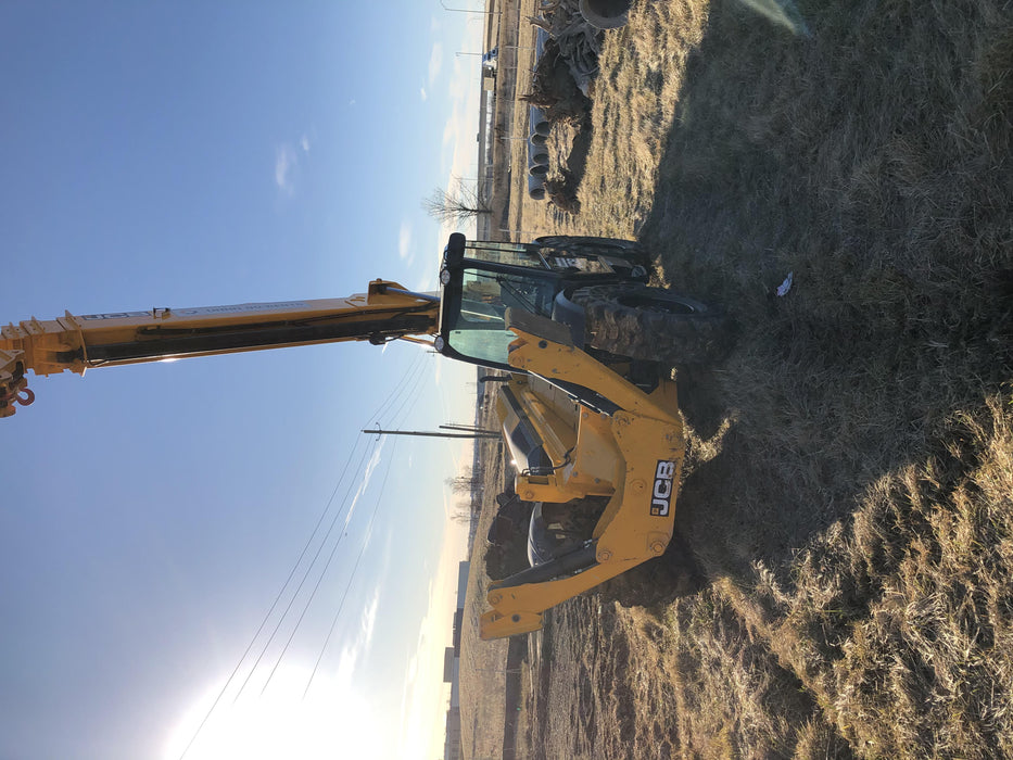 2020 JCB 510-56 Cab/Heat/Air, Solid Tires, Work Lights, Beacon, Aux Hydraulics, Back up Alarm, Lifting Eye, ES Decals