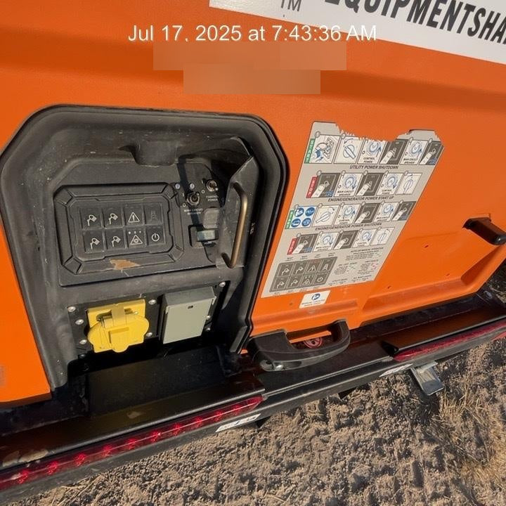 2023 Generac MLT2 Diesel, Flex Switch 120V Input, Powerzone Controller, (4) 320W LED Lights, 4kW Generator, 39.9 Gal Fuel Tank, 2" Ball, T3