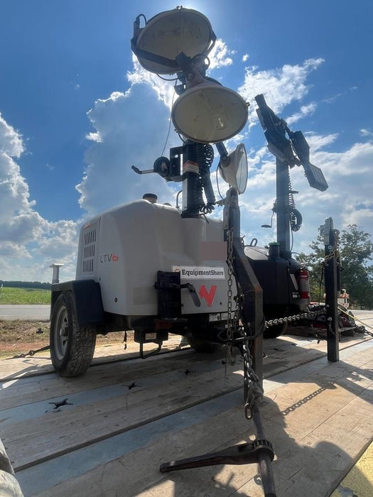 2019 Wacker Neuson LTV6L-MH Wacker Neuson LTV6L Mobile Light Tower w/Fuel Level Sensor Installed