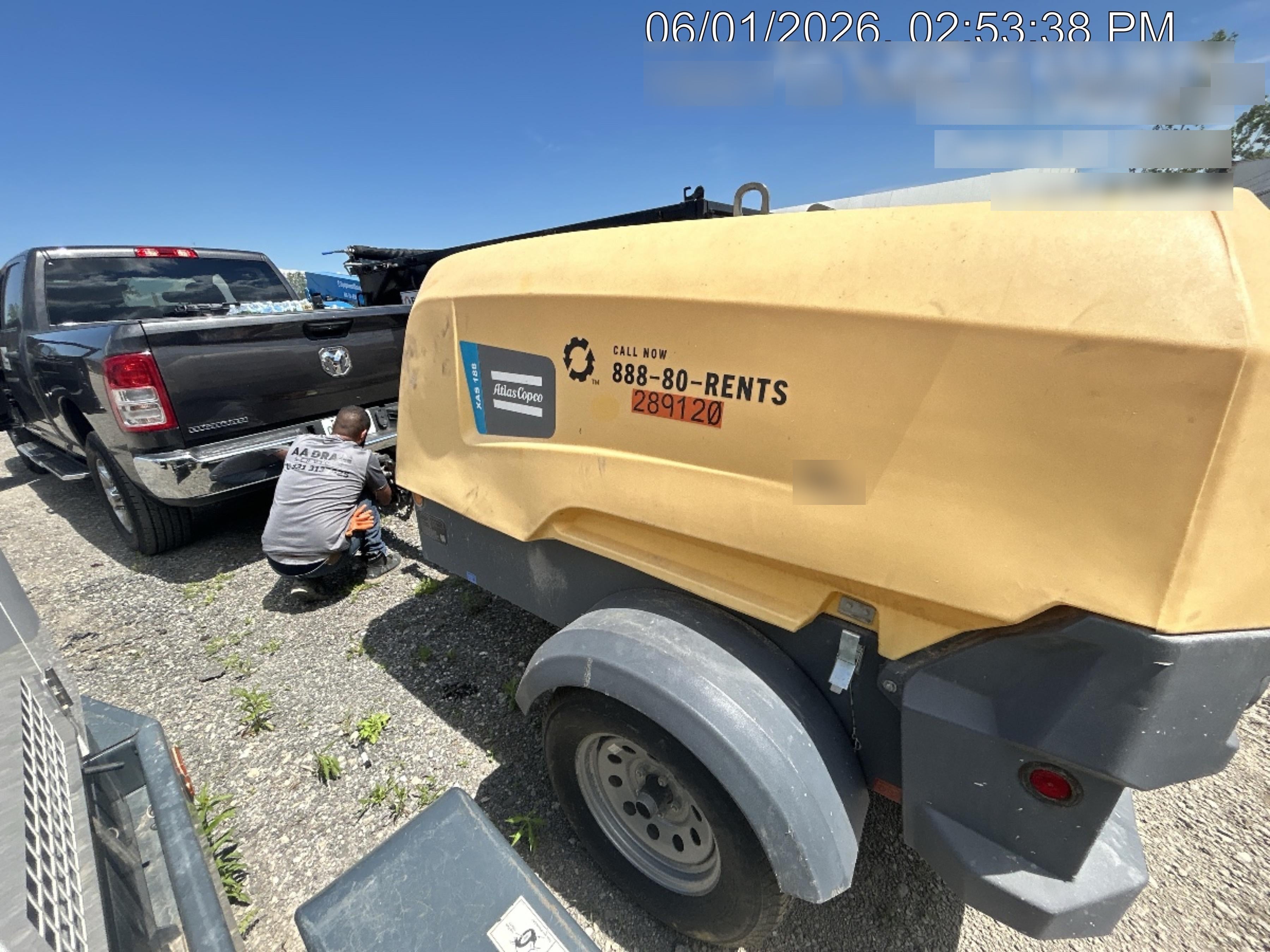 2023 ATLAS COPCO XAS188 CWK