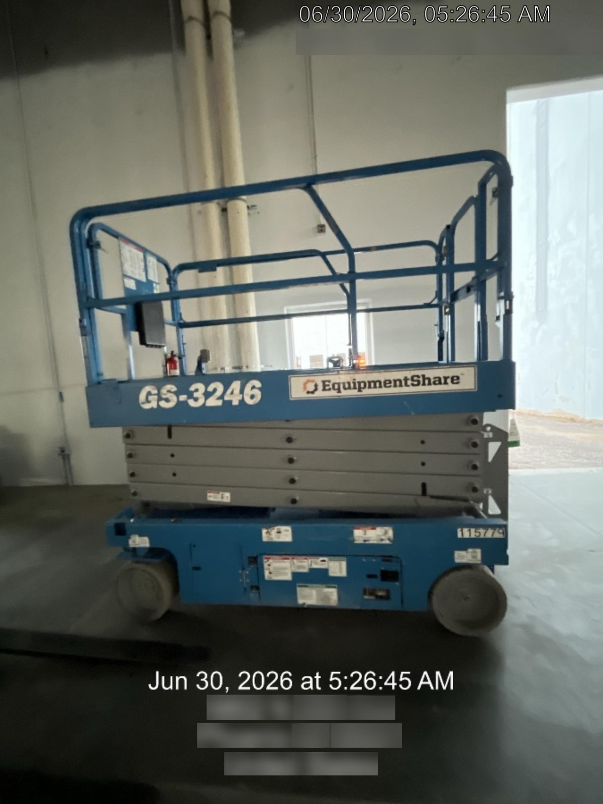 2020 Genie GS-3246 Standard, Folding full height swing gate