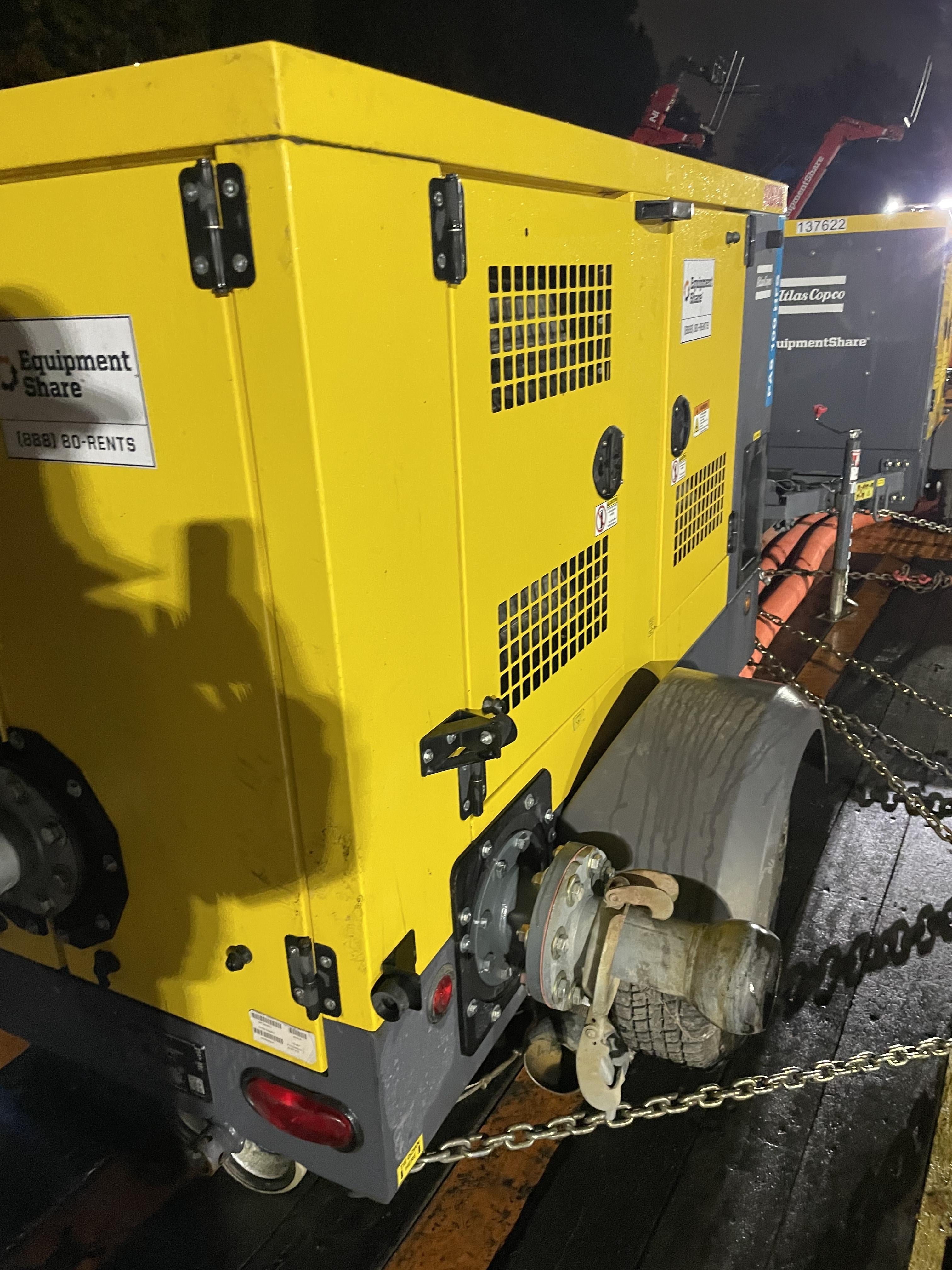 2020 ATLAS COPCO PAS 100 HF CS Enclosed