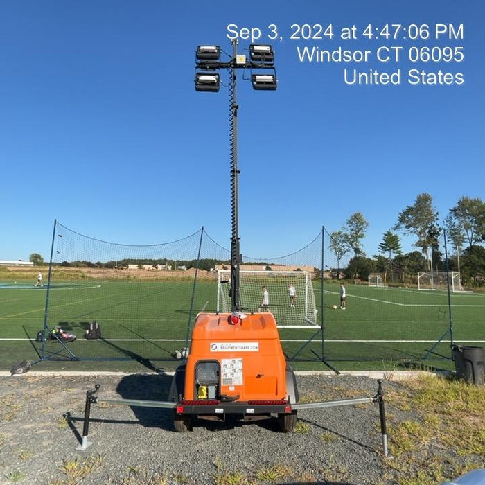 2023 Generac MLT2 Diesel, Flex Switch 120V Input, Powerzone Controller, (4) 320W LED Lights, 4kW Generator, 39.9 Gal Fuel Tank, 2" Ball, T3