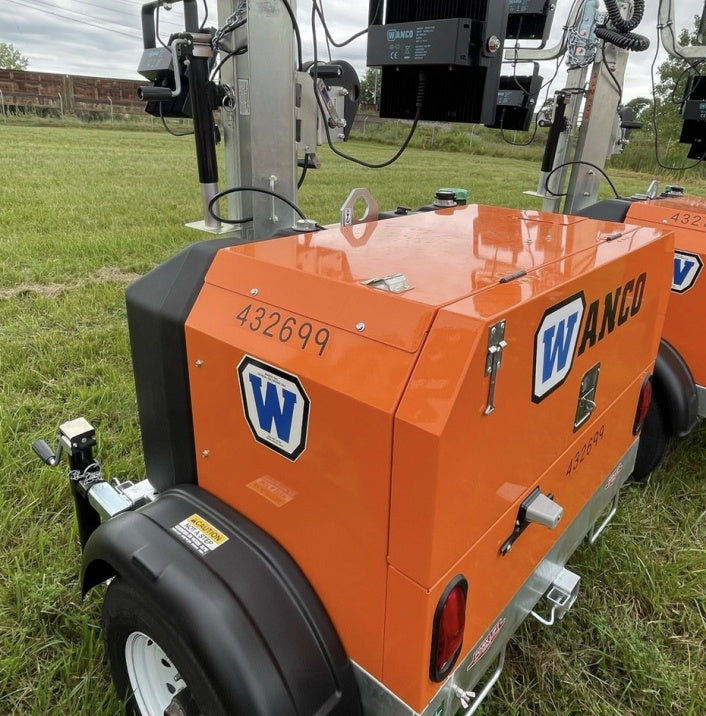 2024 Wanco WLTT-4MM4K Diesel, Deep Sea Controller, Shore Power Plug, Auto Start, (4) 350W LED Floodlights, 4kW Generator, 60 Gal Fuel Tank, 2" Ball, T3
