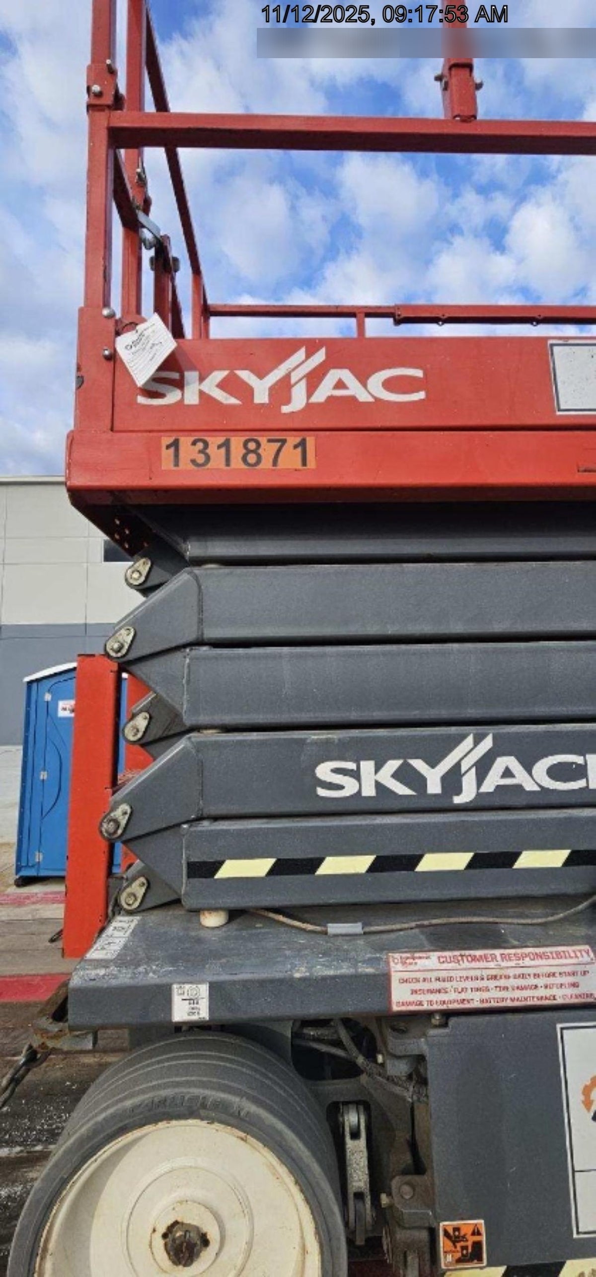 2021 SKYJACK SJ4732