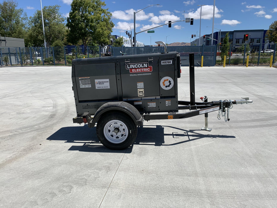 2021 Lincoln Electric Dual Maverick 200/200X Ready Pak 3 (includes trailer, cable rack, fender light kit)