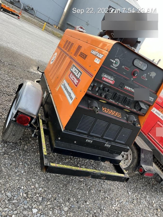 2022 Lincoln Electric Vantage 549X Crosslink Technology, Trailer Mounted, ES Decals, T3