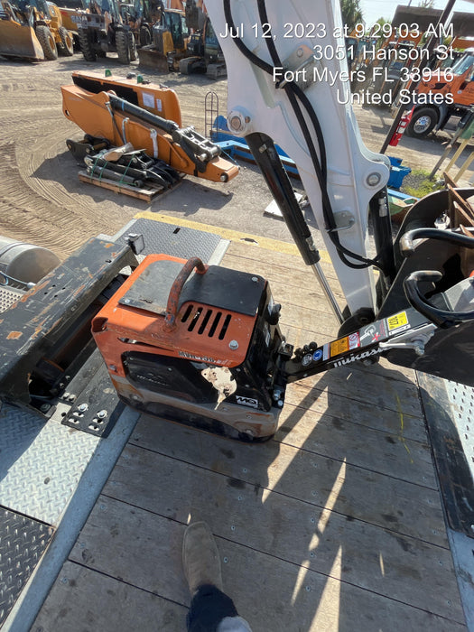 2023 Multiquip MVH158 Honda GX200, 17" Plate, Gas