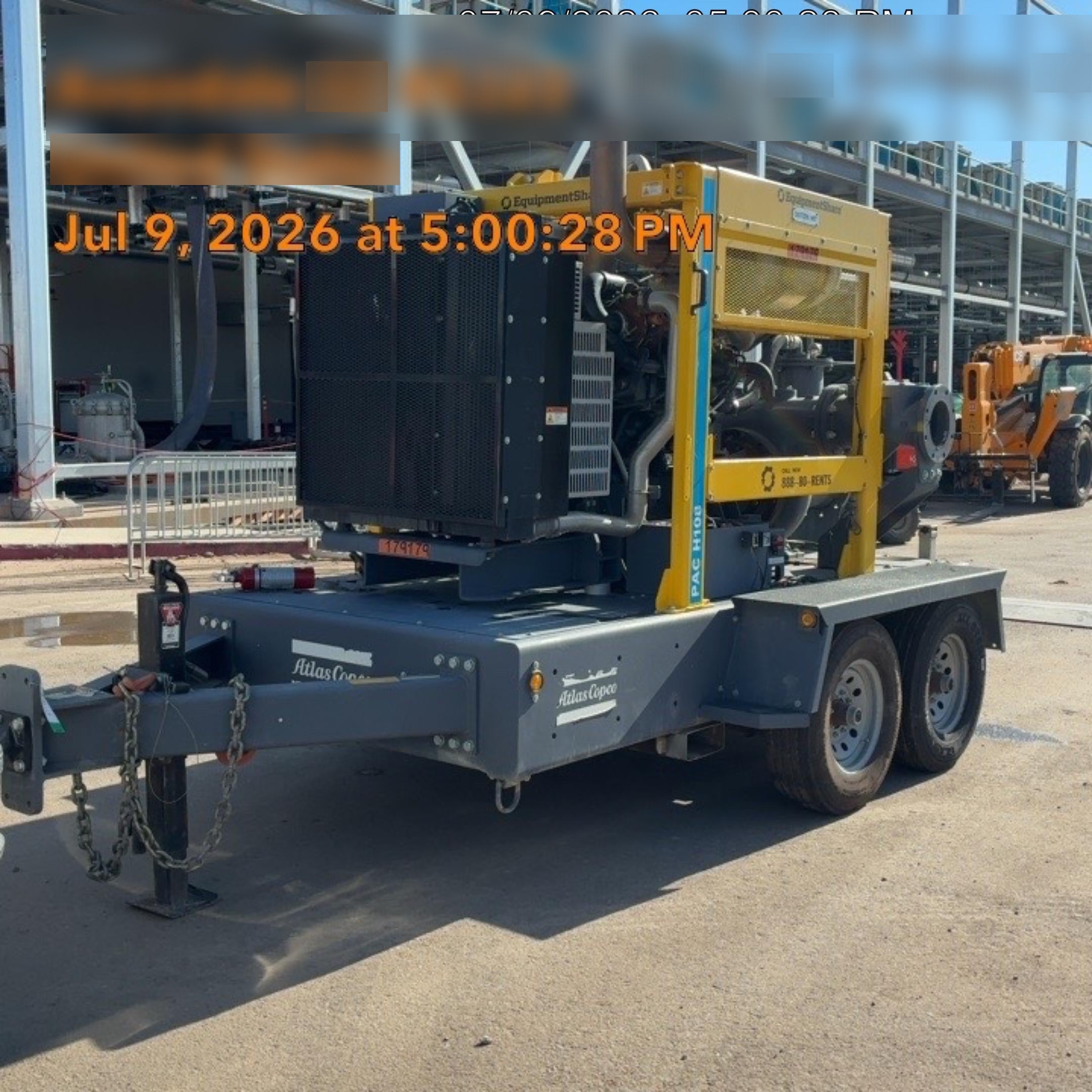 2021 ATLAS COPCO PAC H108 JD