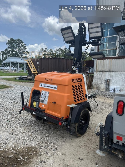 2023 Generac MLT2 Diesel, Flex Switch 120V Input, Powerzone Controller, (4) 320W LED Lights, 4kW Generator, 39.9 Gal Fuel Tank, 2" Ball, T3