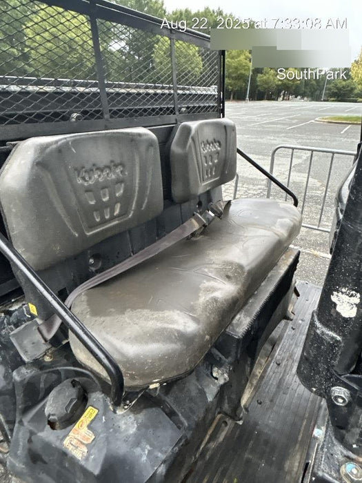 2022 Kubota RTV-X1140W-H Plastic Canopy, Windshield Acrylic Clear, LED Strobe Light, Wire Harness Kit, Back up Alarm