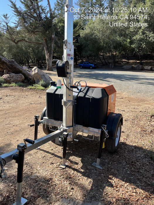 2024 Wanco WLTT-4MM4K Diesel, Deep Sea Controller, Shore Power Plug, Auto Start, (4) 350W LED Floodlights, 4kW Generator, 60 Gal Fuel Tank, 2" Ball, T3