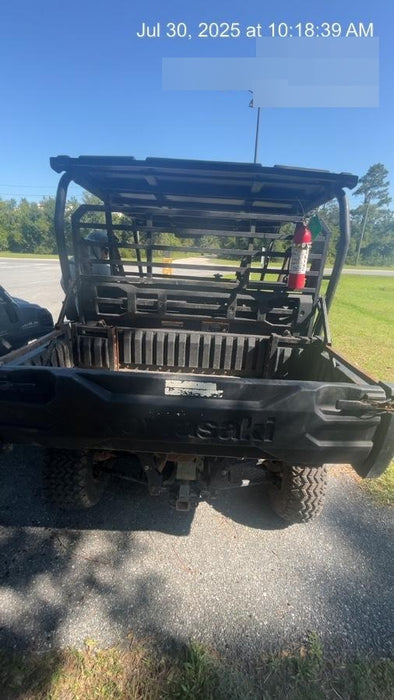 2019 Kawasaki Mule PRO-DXT Standard Options, Backup Alarm, Beacon, Plastic Hard Top, Poly Windshield, Horn Kit