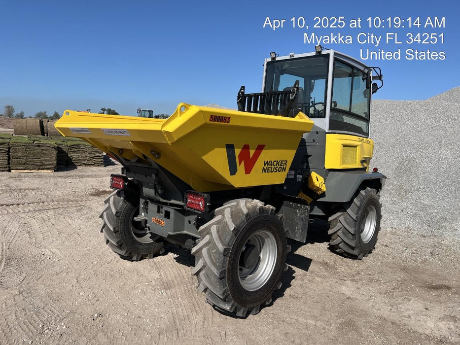 2025 WACKER NEUSON DV604 Cab Standard Tires