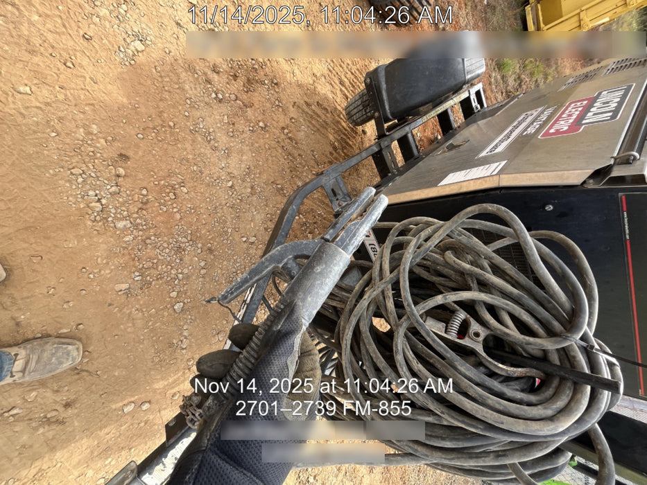 2020 Lincoln Electric Vantage 322 Welder Ready-Pak 3, w/ GPS & Decals (includes trailer, cable rack, fender light kit)