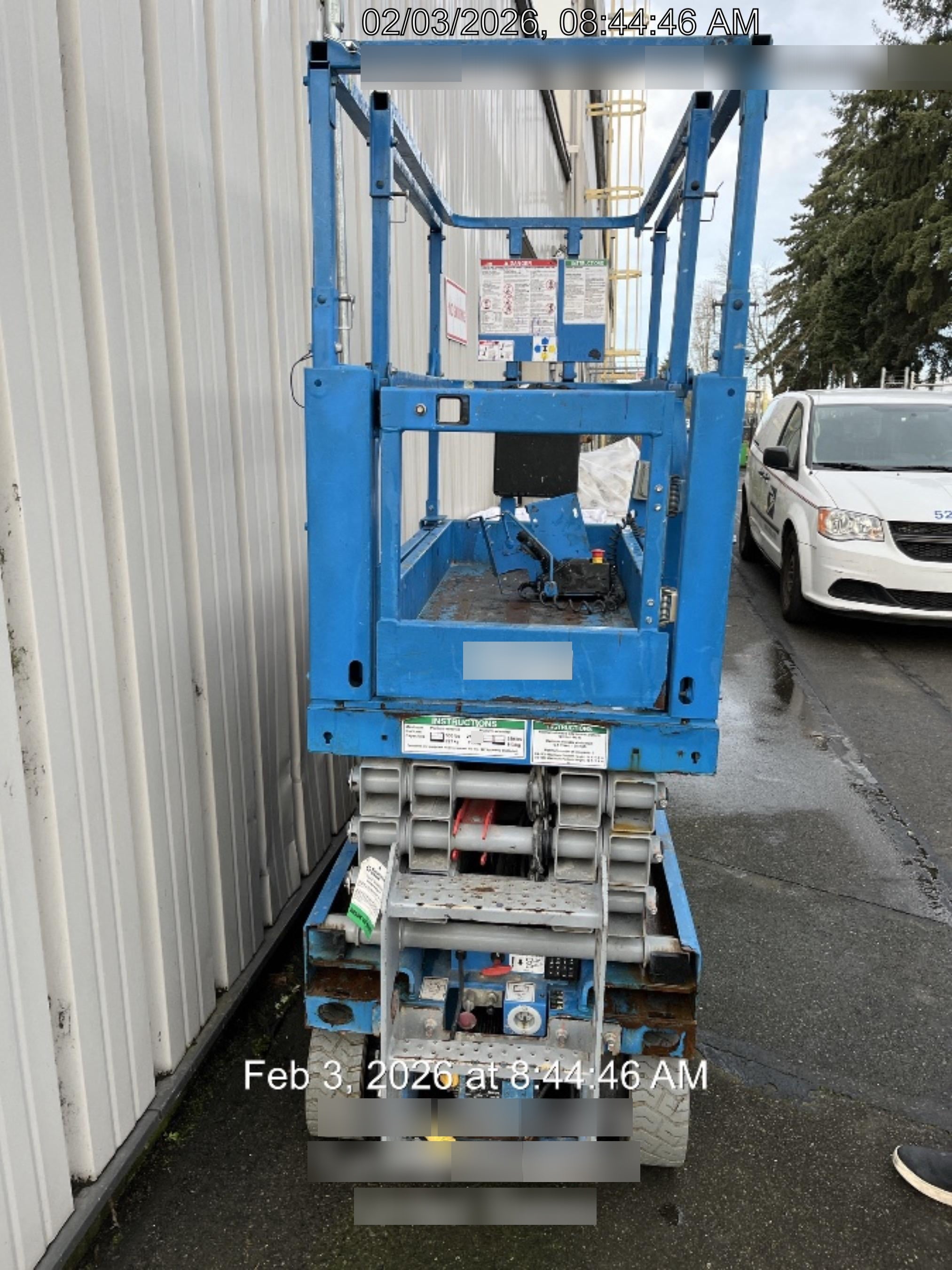 2020 Genie GS-1930 Solid Non Marking Tires, Beacon, Folding rails with half height swing gate