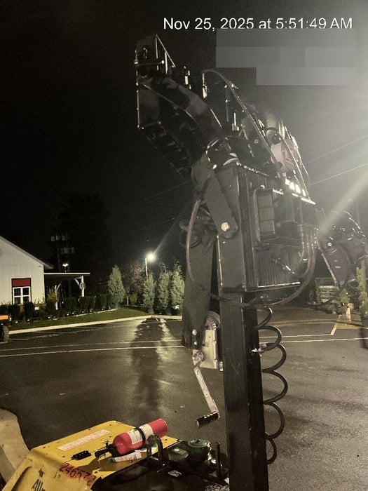 2022 Allmand NLV3GR (4) LED Light Fixture 350W, 23' Vertical Mast, 3kW Prime, Towable