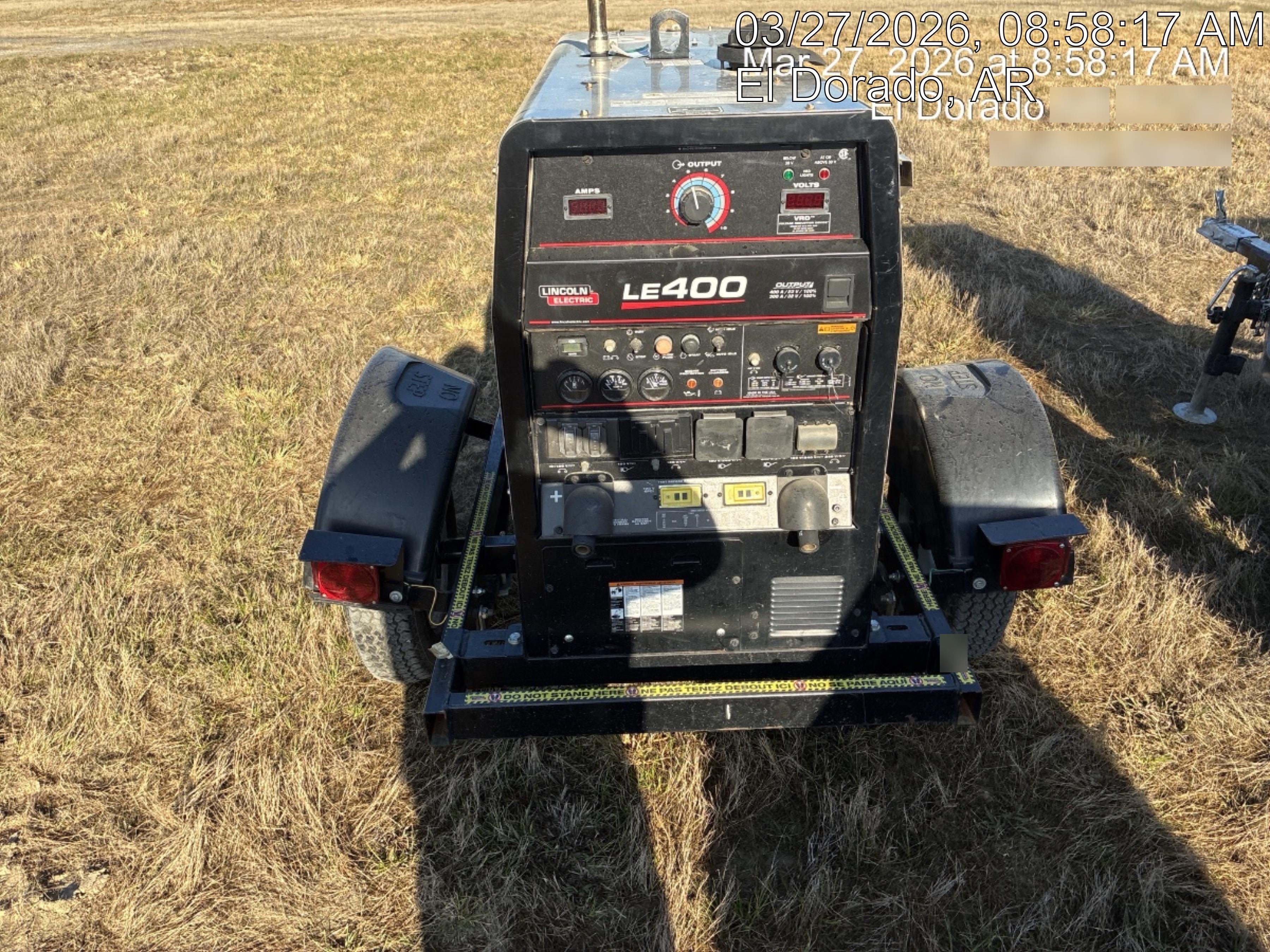 2024 Lincoln Electric LE400 Kubota V1505, Trlr, Cable Rack, Light Kit, ES Decals, T3