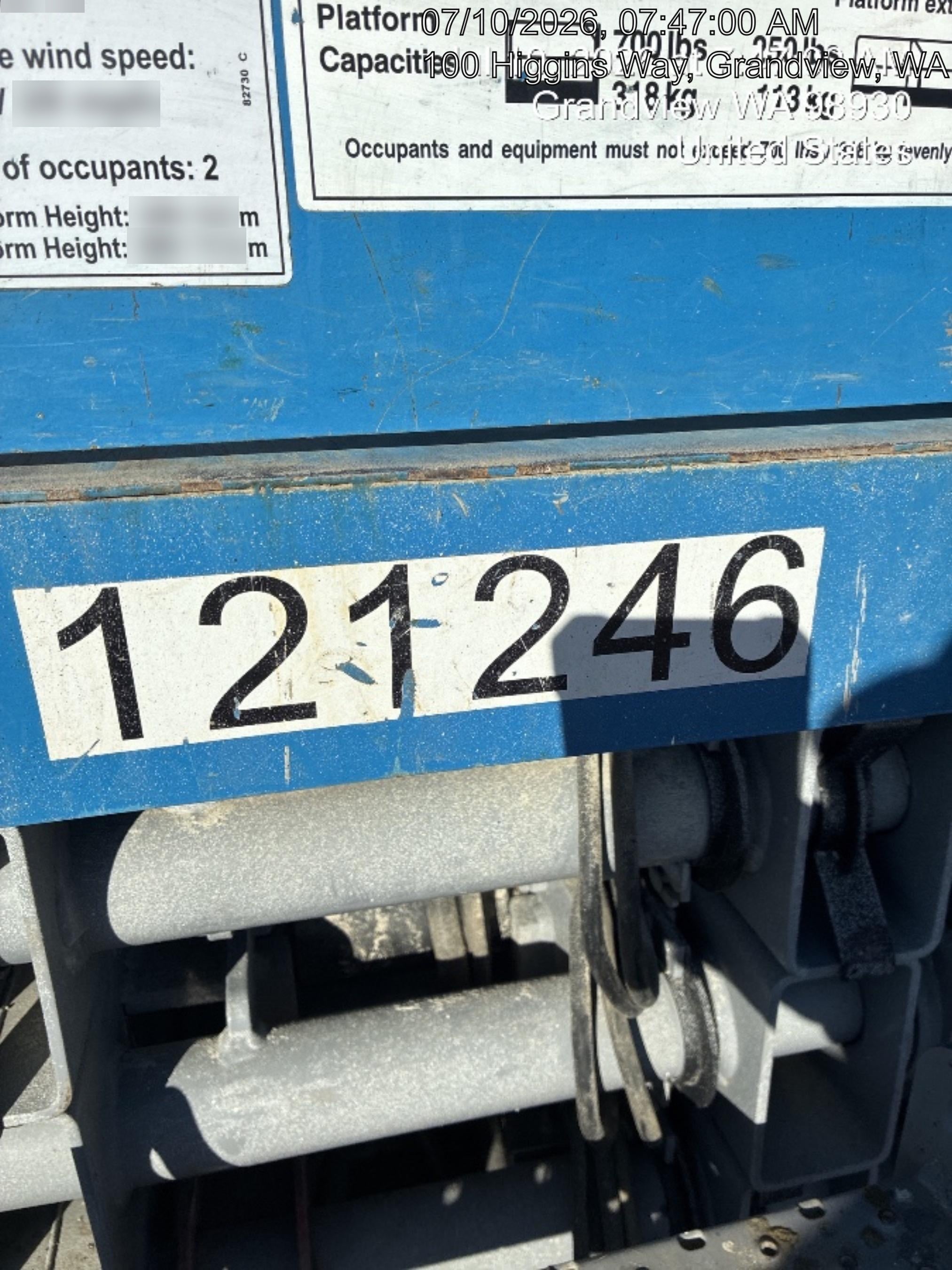 2020 GENIE GS-3246