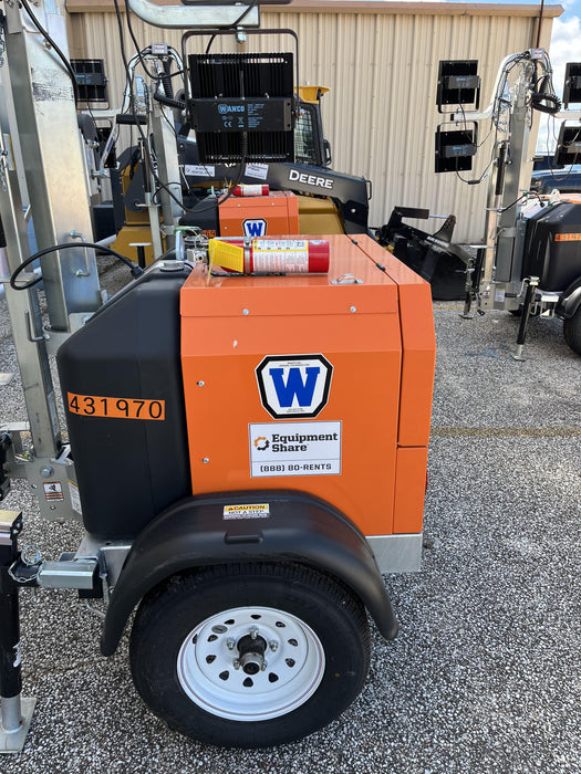 2024 Wanco WLTT-4MM4K Diesel, Deep Sea Controller, Shore Power Plug, Auto Start, (4) 350W LED Floodlights, 4kW Generator, 60 Gal Fuel Tank, 2" Ball, T3