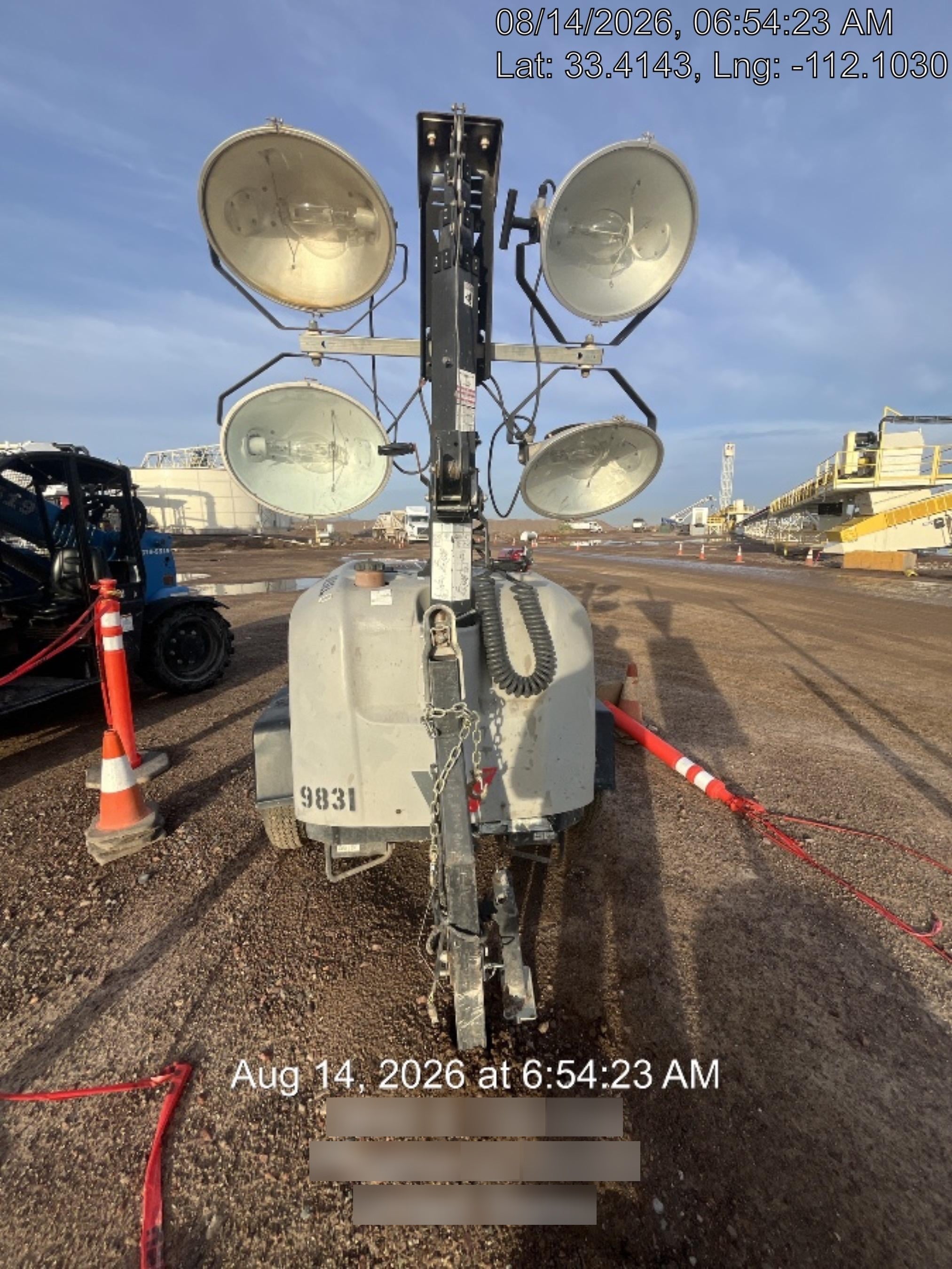 Wacker Neuson LTV6K-MH Wacker Neuson LTV6K Towable Light Tower