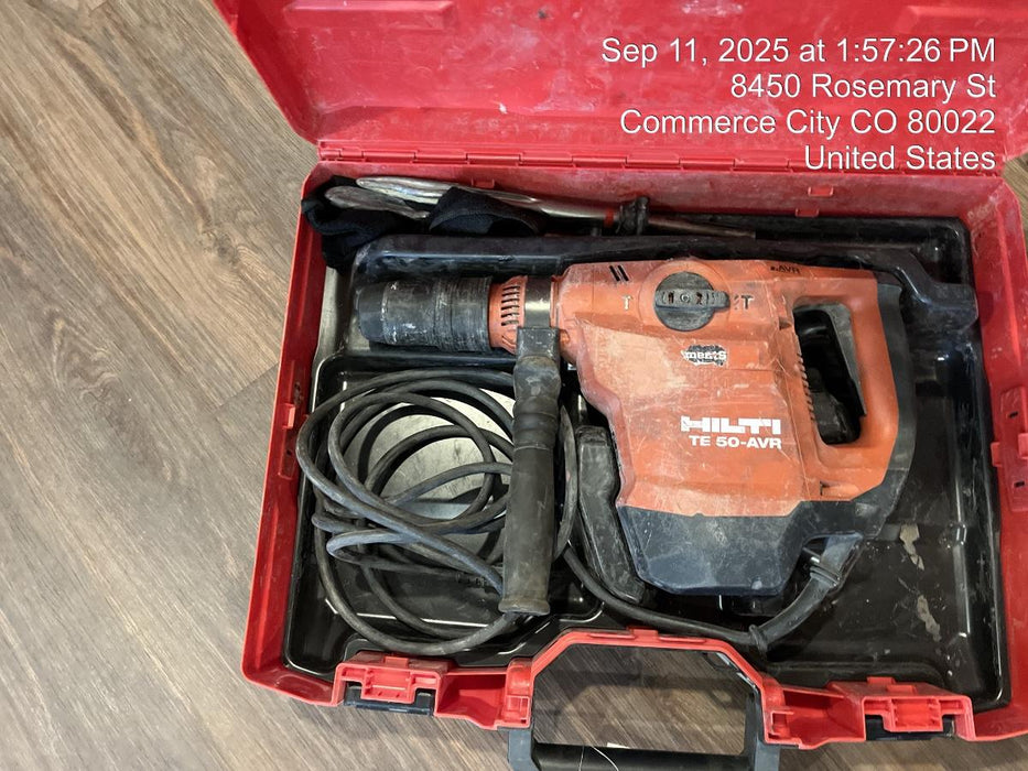 2023 HILTI TE 50-AVR