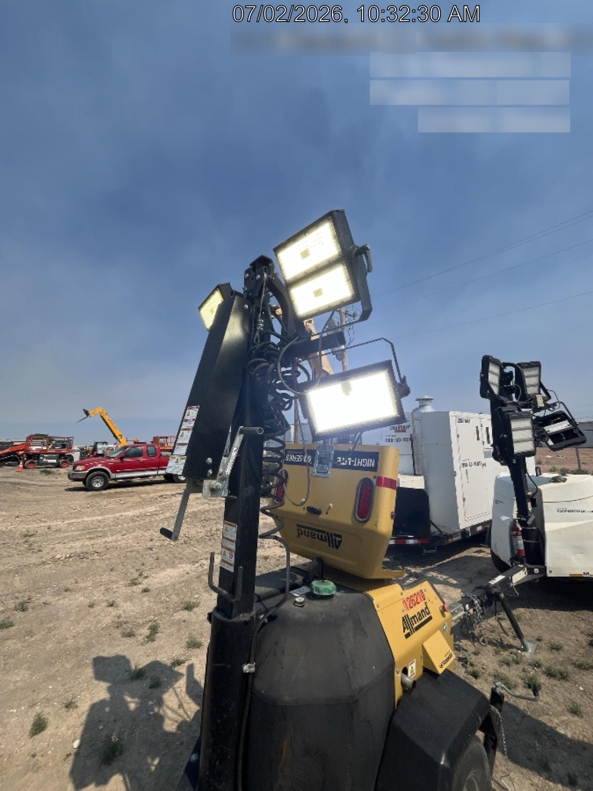 2020 Allmand 350 Night-Lite 72-95199 LIGHT TOWER, LED, MOBILE 0020