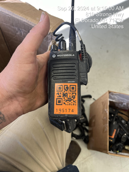 2021 MOTOROLA XPR3300E