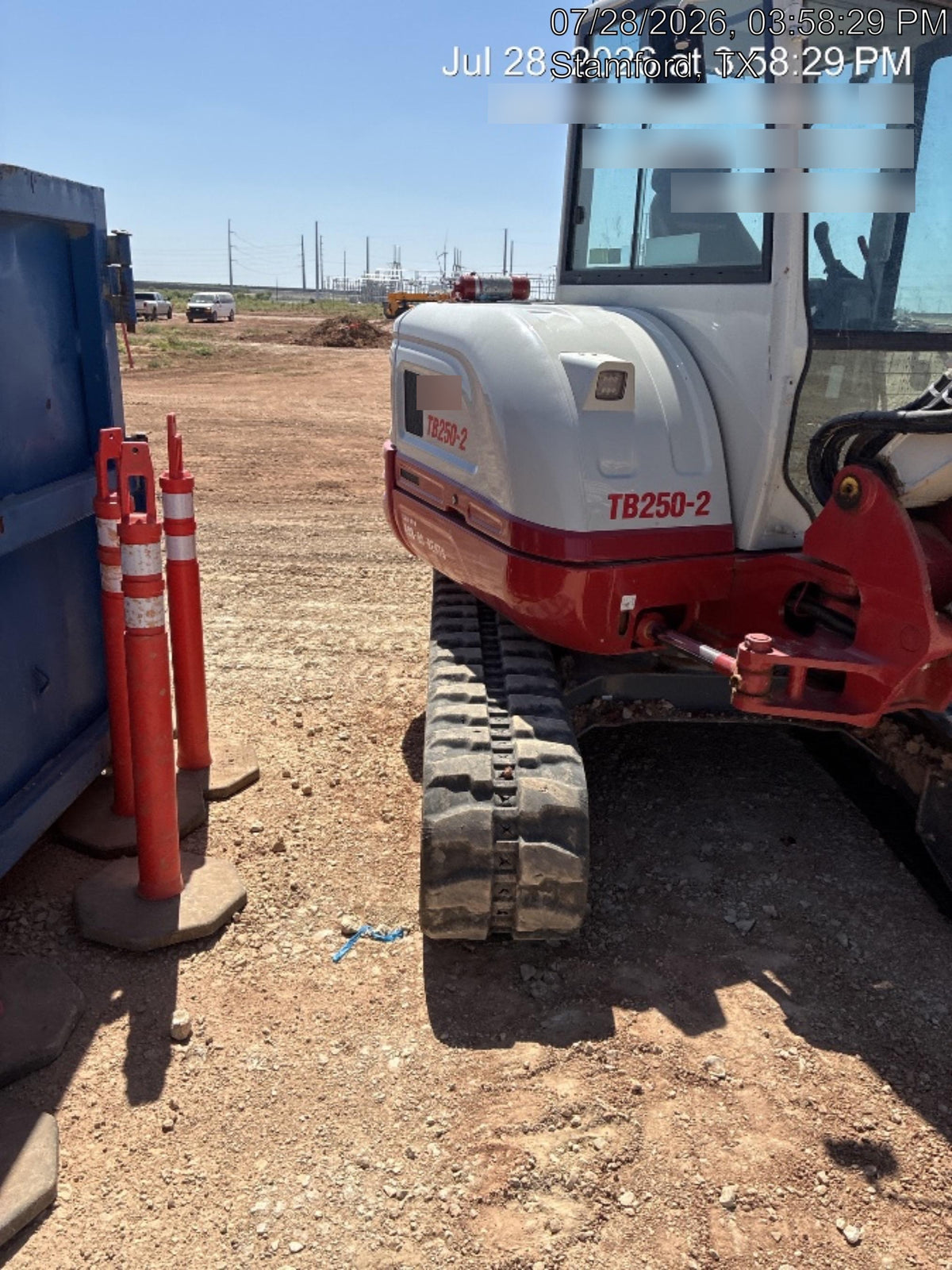 2025 TAKEUCHI TB250-2CR