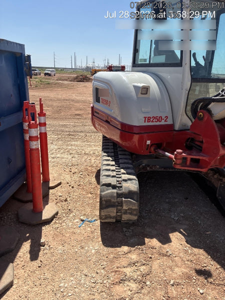 2025 TAKEUCHI TB250-2CR