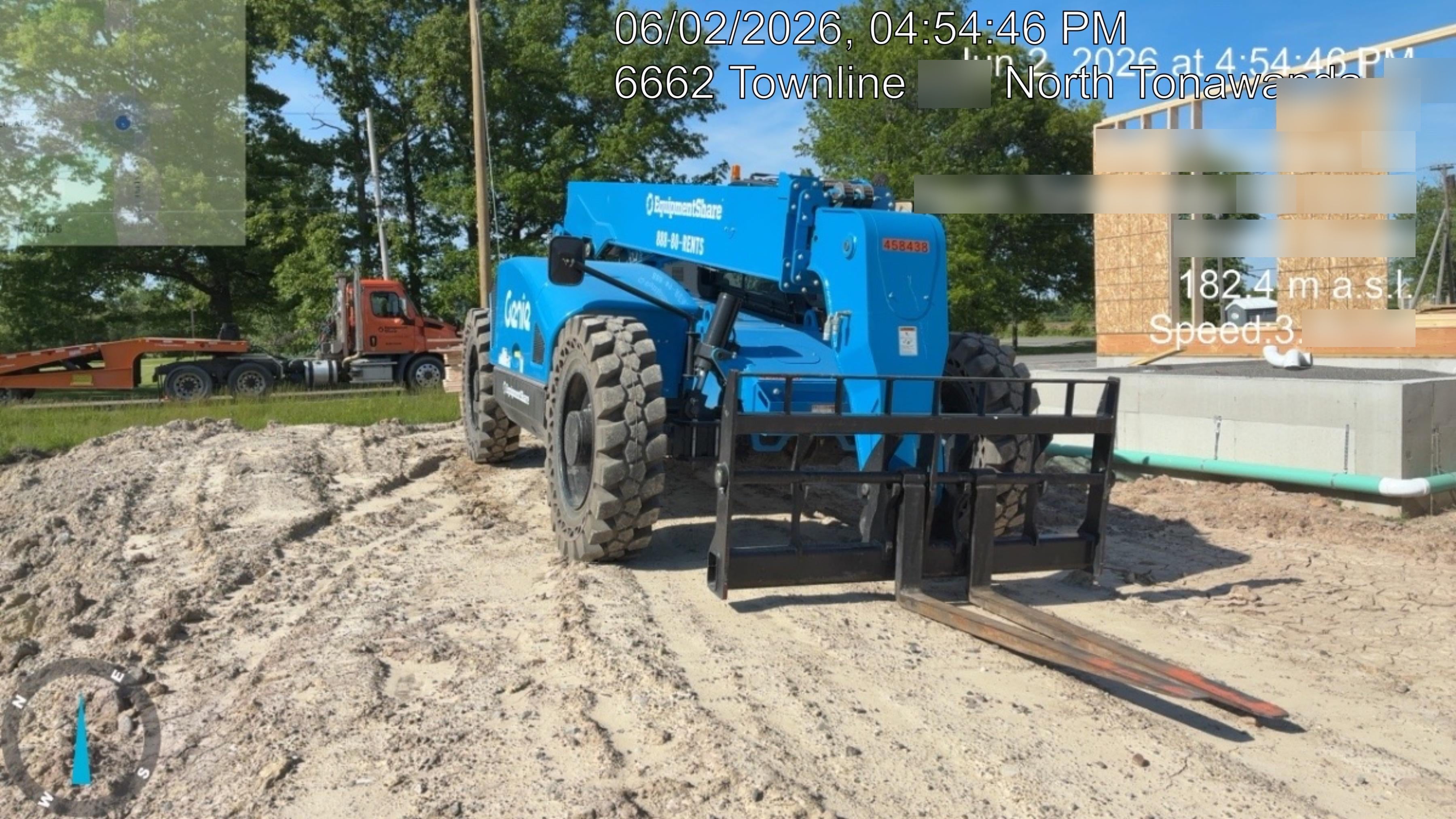 2024 Genie GTH-844 74Hp Dsl, Cab/Heat/Air, Sld Tires, LED WL, Bcn, L Hook, T3 + Access Control