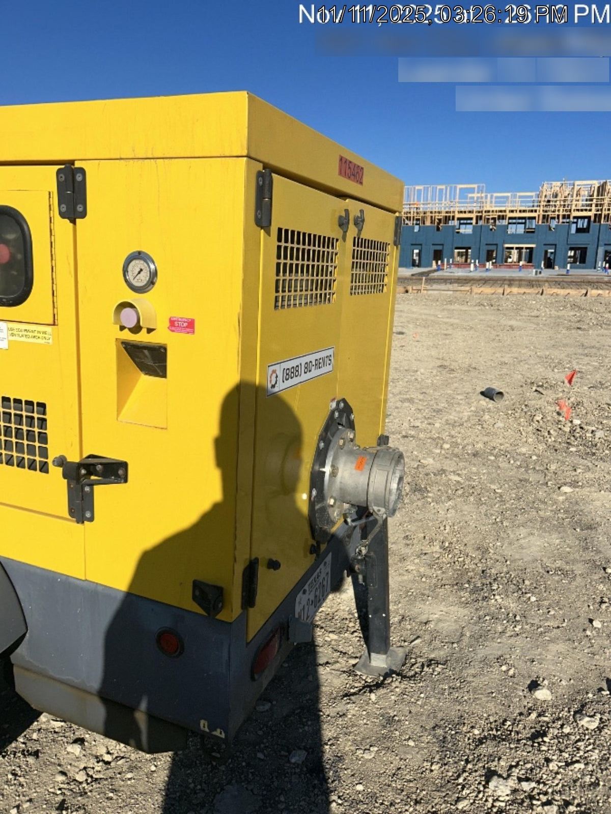 2020 ATLAS COPCO PAS 150 HF CS Enclosed