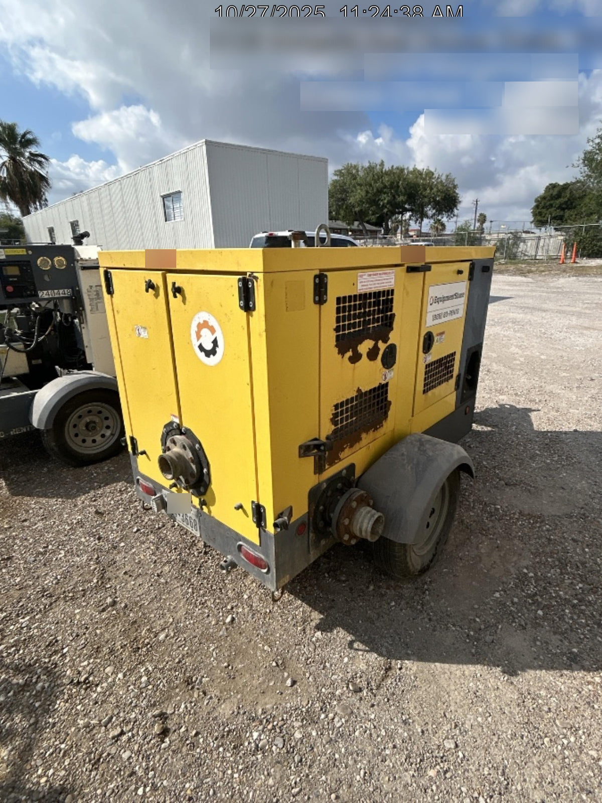 2020 ATLAS COPCO PAS 100 HF CS Enclosed