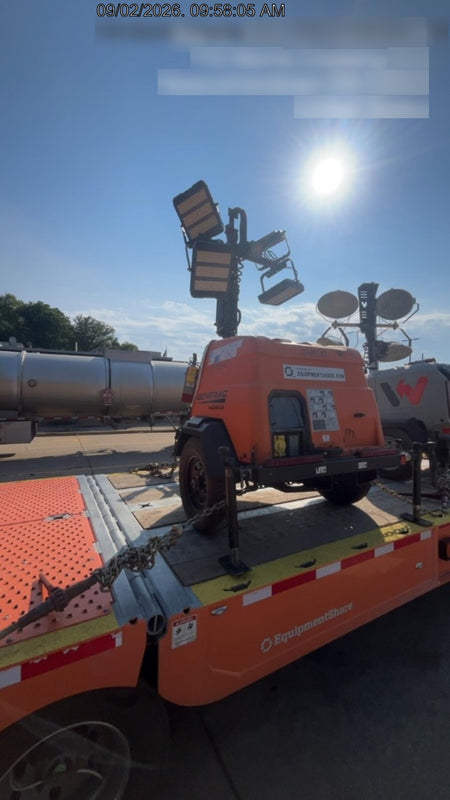 2024 Generac MLT2 Diesel, Flex Switch 120V Input, Powerzone Controller, 
(4) 320W LED Lights, 4kW Generator, 39.9 Gal Fuel Tank, 2" Ball, T3