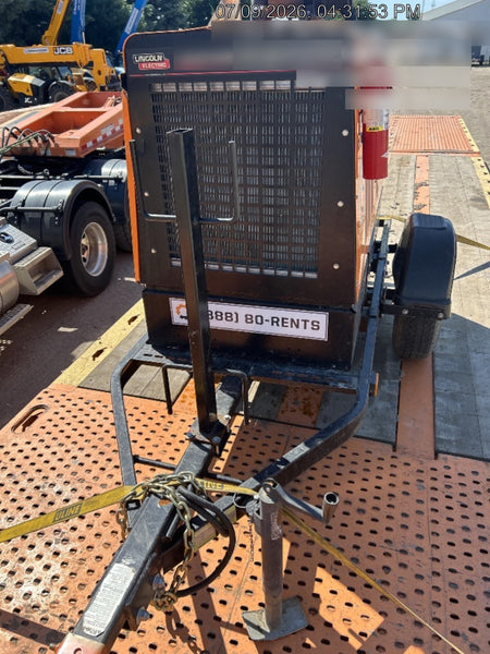 2021 Lincoln Electric Vantage 549X Ready Pak 3, ORANGE (includes trailer, cable rack, fender light kit)