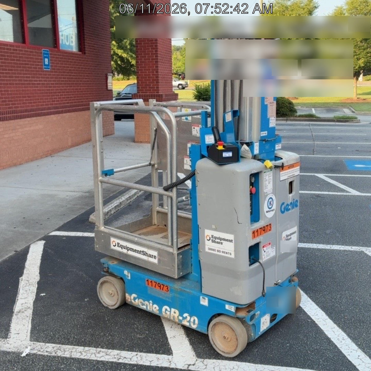 2020 GENIE GR-20