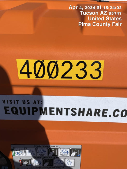 2024 Generac MLT2 Diesel, Flex Switch 120V Input, Powerzone Controller, 
(4) 320W LED Lights, 4kW Generator, 39.9 Gal Fuel Tank, 2" Ball, T3