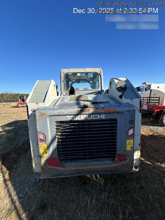 2020 Takeuchi TL12R2-CRR Cab/Heat/Air, Hydraulic QC, Ride Control