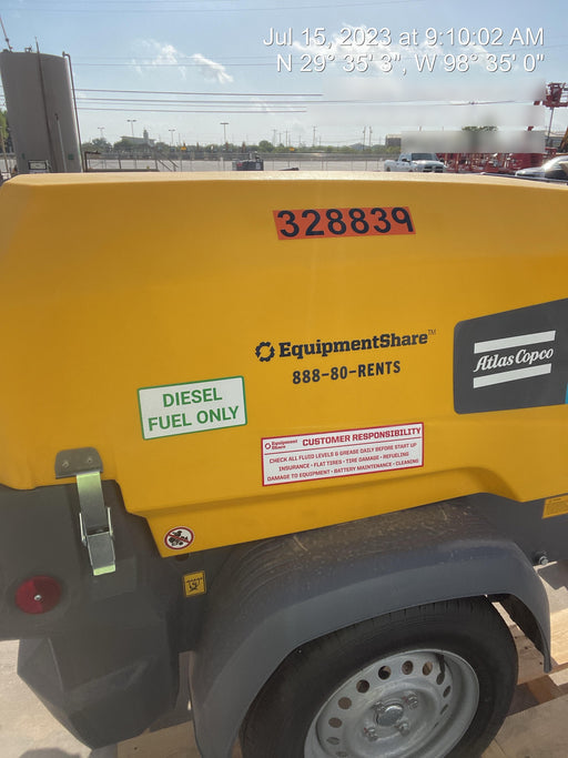 2023 ATLAS COPCO XAS 110