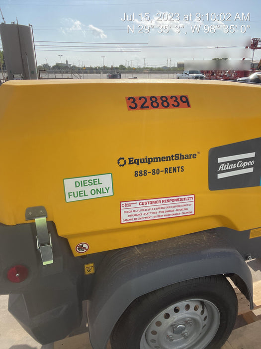 2023 ATLAS COPCO XAS 110