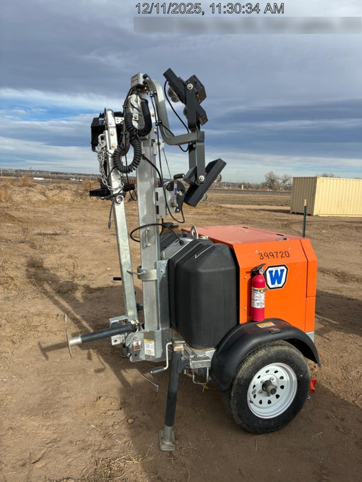 2024 Wanco WLTT-4MM4K Diesel, Deep Sea Controller, Shore Power Plug, Auto Start, (4) 350W LED Floodlights, 4kW Generator, 60 Gal Fuel Tank, 2" Ball, T3