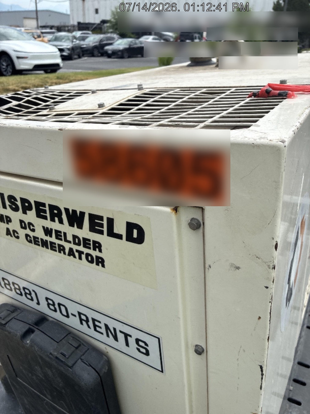 2020 Multiquip DLW400ESA4 400 amp Welder, 14kW, 120/240V, T4F Kubota, Trailer