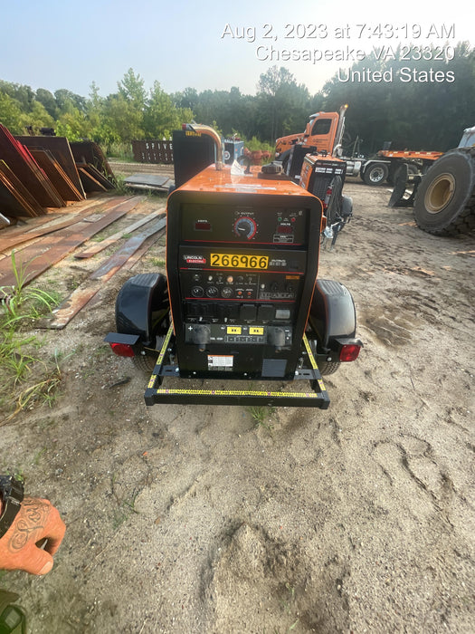 2022 Lincoln Electric LE400 Kubota V1505, Trlr, Cable Rack, Light Kit, ES Decals, T3