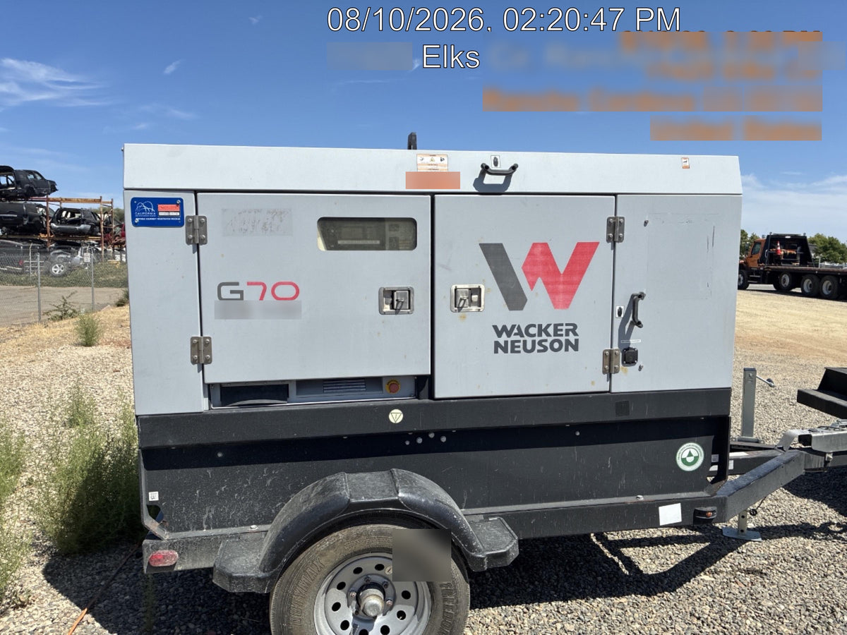 2019 WACKER NEUSON G70