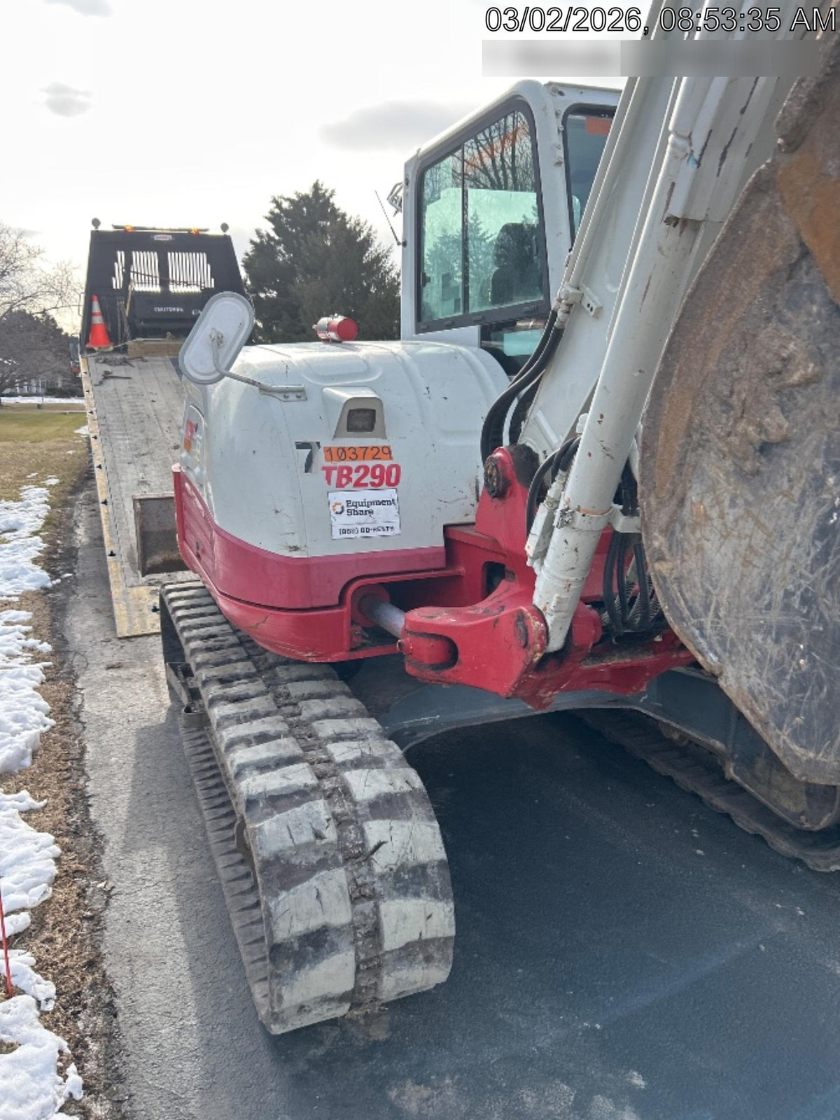 2020 Takeuchi TB290C Cab/Heat/Air, Rubber Tracks, Manual TAG QC