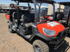 2021 Kubota RTV-X1140W-H Plastic Canopy, Windshield Acrylic Clear, LED Strobe Light, Wire Harness Kit, Back up Alarm