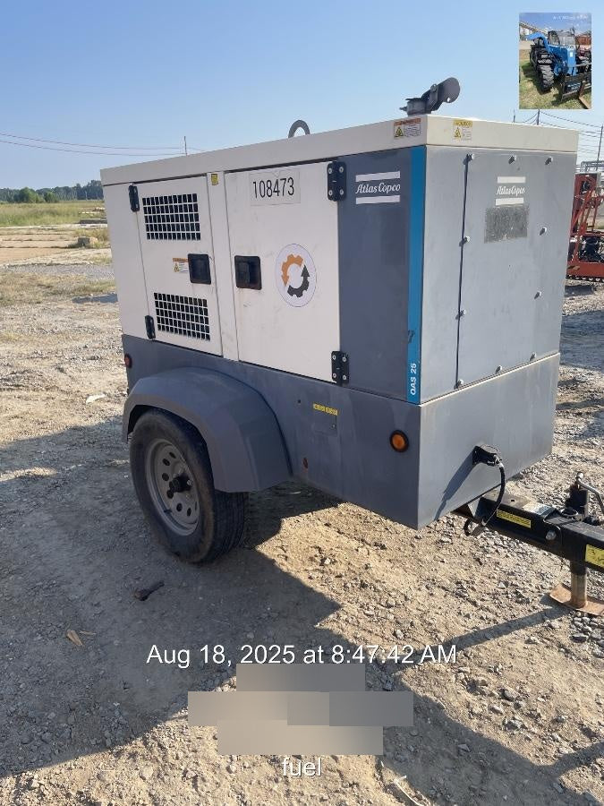 2020 ATLAS COPCO QAS25
