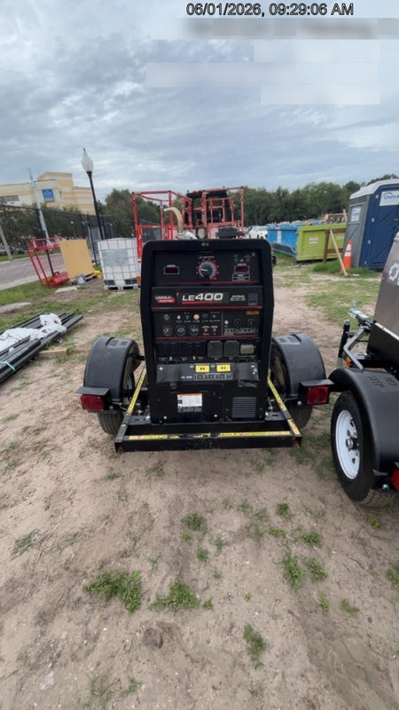 2024 Lincoln Electric LE400 Kubota V1505, Trlr, Cable Rack, Light Kit, ES Decals, T3